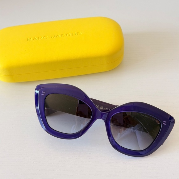 New, Marc Jacob’s Purple Sunglasses, Marc 800/S RY89O, Authentic main image 6